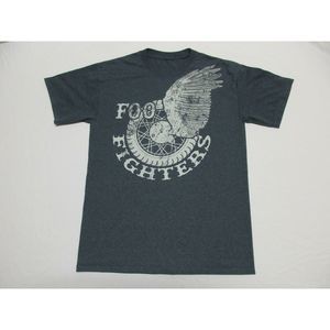 Foo Fighters Winged Wheel Gray T-Shirt Men's